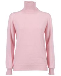Kangra Cashmere - Seamless Regular Fit Turtleneck - Lyst