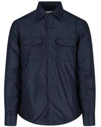 Aspesi - Modern Button-Down Shirt With Chest Pockets - Lyst