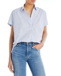 French Connection - Cele Rhodes Popover Shirt - Lyst