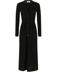 Missoni - Zig Zag Patterned Sweater Dress - Lyst