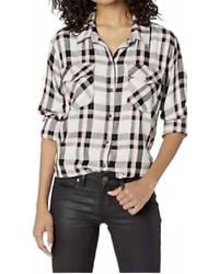 Sanctuary - Plaid Button Down Shirt - Lyst