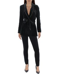 Tahari - Velvet Shawl Collar One-Button Blazer - Lyst