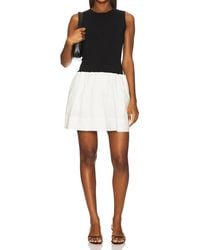 Pistola - Adrienne Drop Waist Mini Dress - Lyst