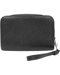 Louis Vuitton - Baikal Leather Clutch Bag (pre-owned) - Lyst