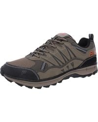 Fila - Evergrand Tr Hiking Sneakers Trail Running Shoes - Lyst