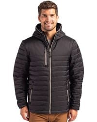 Clique - Valhalla Full Zip Puffer Jacket - Lyst