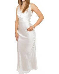 One And Only Collective - Surplice Maxi Dress - Lyst