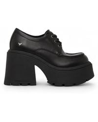 Windsor Smith - Leather Ankle Boots Chunky Platform Lace-Up Shoes - Lyst