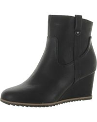 SOUL Naturalizer - Haley West Faux Leather Ankle Booties - Lyst