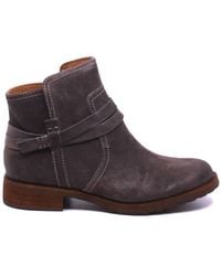 Söfft - Bridgett Waterproof Suede Ankle Booties - Lyst