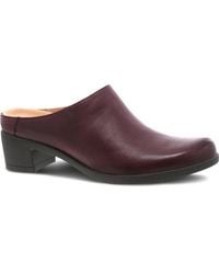 Dansko - Carrie Burnished Nubuck Clogs - Lyst