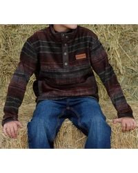 Cinch - Boys 1/4-Snap Polar Fleece Pullover Sweatshirt - Lyst
