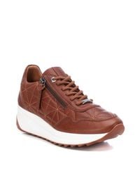 Xti - Leather Sneakers - Lyst