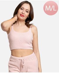 TRUEDAMES - Solid Crop Top - Lyst