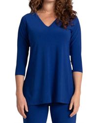 Sympli - Nu Ideal V-Neck Tunic Top - Lyst