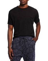 Twenty - Men's Brooks Slub T-shirt With Chest Pocket - Lyst