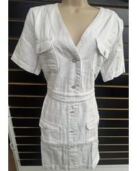 Eesome - Button Down Midi Dress - Lyst