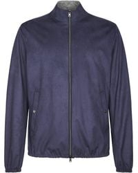 Herno - Minimalist Matte Finish Jacket With Stand Collar - Lyst
