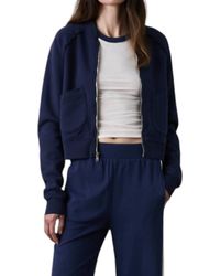 NSF - Fox Zip Front Bomber Jacket - Lyst