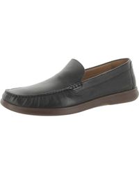 Johnston & Murphy - Brannon Faux Leather Slip On Loafers - Lyst