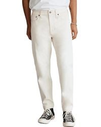 Madewell - Relaxed Mid-rise Tapered Leg Jeans - Lyst