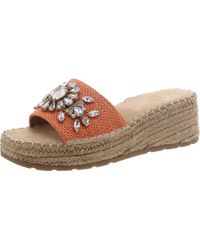 White Mountain - Stitch Wedges Espadrilles - Lyst