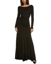 Donna Karan - Jersey V-back Gown - Lyst