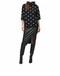 Joseph Ribkoff - Jacquard Sweater Dot Print Top - Lyst