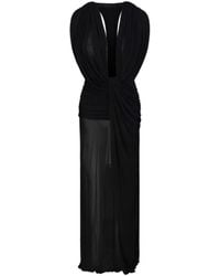 Christopher Esber - Ripple Drape Asymmetric Gown - Lyst