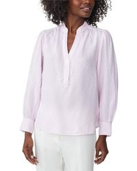 J.McLaughlin - Linen Rashell Blouse - Lyst