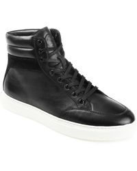 Thomas & Vine - Clarkson Leather Lace Up Casual And Fashion Sneakers - Lyst