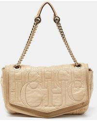 CH by Carolina Herrera - Leather Flap Chain Shoulder Bag - Lyst