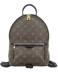 Louis Vuitton - Palm Springs Canvas Backpack Bag (pre-owned) - Lyst