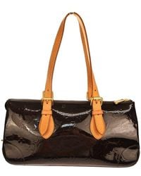 Louis Vuitton - Rosewood Patent Leather Shoulder Bag (pre-owned) - Lyst