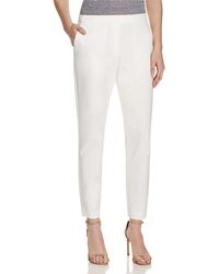 Theory - Mid-rise Ankle Ankle Pants - Lyst