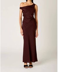 Nia - Benedict Asymmetric Neck Top - Lyst