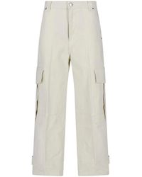 Ami Paris - Wide-Leg Cargo Pants - Lyst