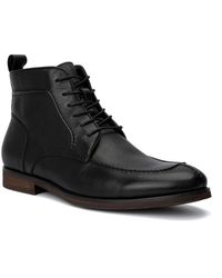 Vintage Foundry - Bejamin Leather Ankle Combat & Lace-up Boots - Lyst