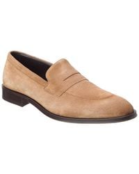 BOSS - Derrek Leather Loafer - Lyst