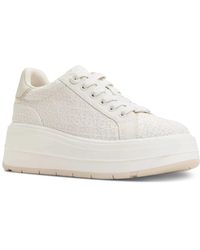 ALDO - Garelia Embroidered Platform Sneaker - Lyst