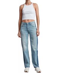 Rag & Bone - Harlow Two Tone Jean - Lyst