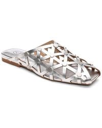 Ash - Bone Leather Mule - Lyst