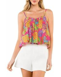 Thml - Printed Boxy Tank Top - Lyst