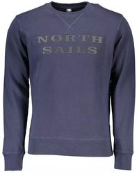 North Sails - Blue Cotton Sweater - Lyst