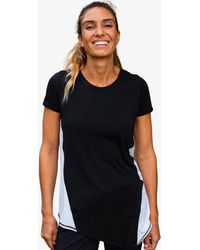 Calypsa - Side Split Tie Up Tee - Lyst