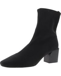 Donald J Pliner - Angeld Faux Suede Block Heel Ankle Boots - Lyst