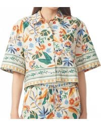 Gilner Farrar - Juno Button Up Blouse - Lyst