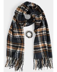 Coco + Carmen - Woven Scarf & Bracelet Gift Set - Lyst