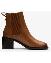Clarks - Chamberly Top Tan Leather - Lyst