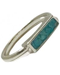 Dune - Delicate Dune Bar Ring - Lyst